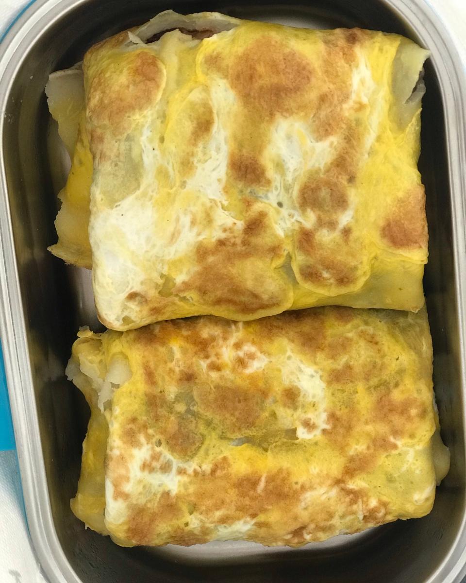 平底锅煎饼果子