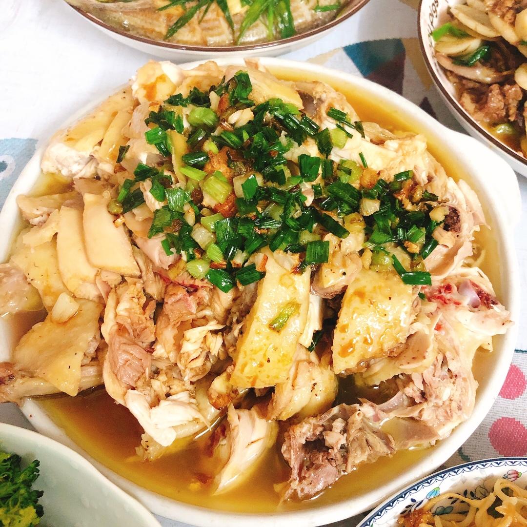 葱油鸡（详细版.吃了忘不了的美味）