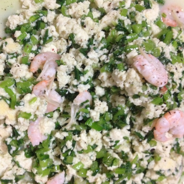 茼蒿小豆腐