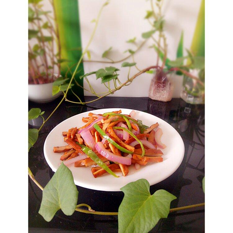 青椒豆腐干