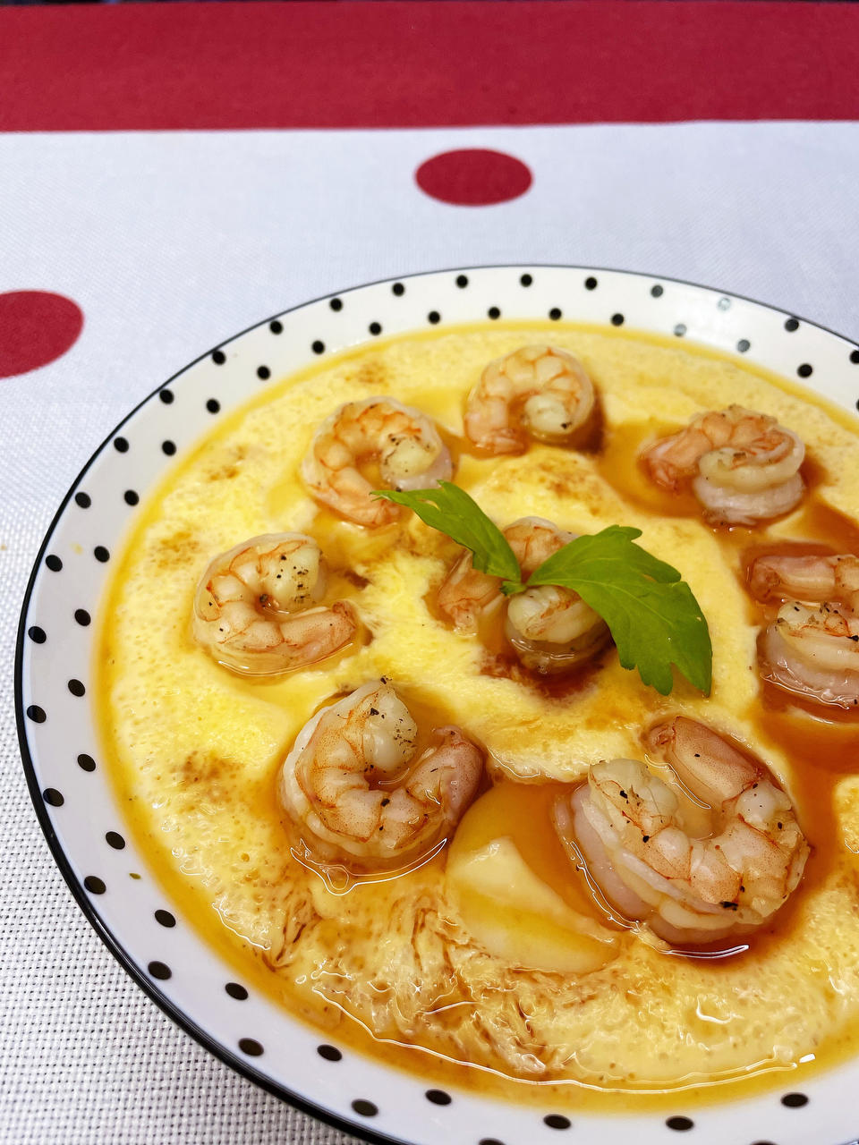 虾仁玉子豆腐蒸蛋/“蒸蒸日上”的年夜饭快手菜