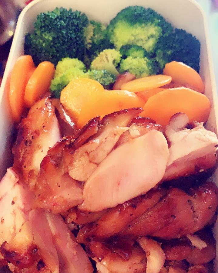 照烧鸡腿饭
