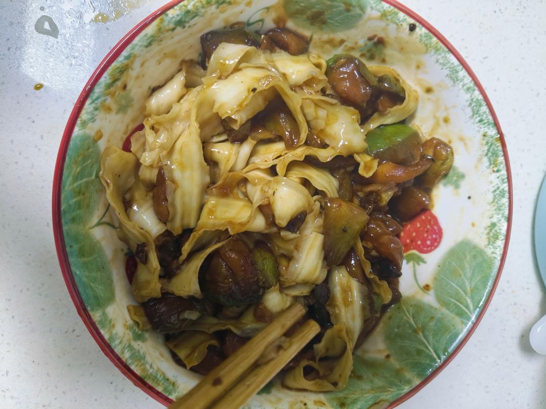 茄子打卤面