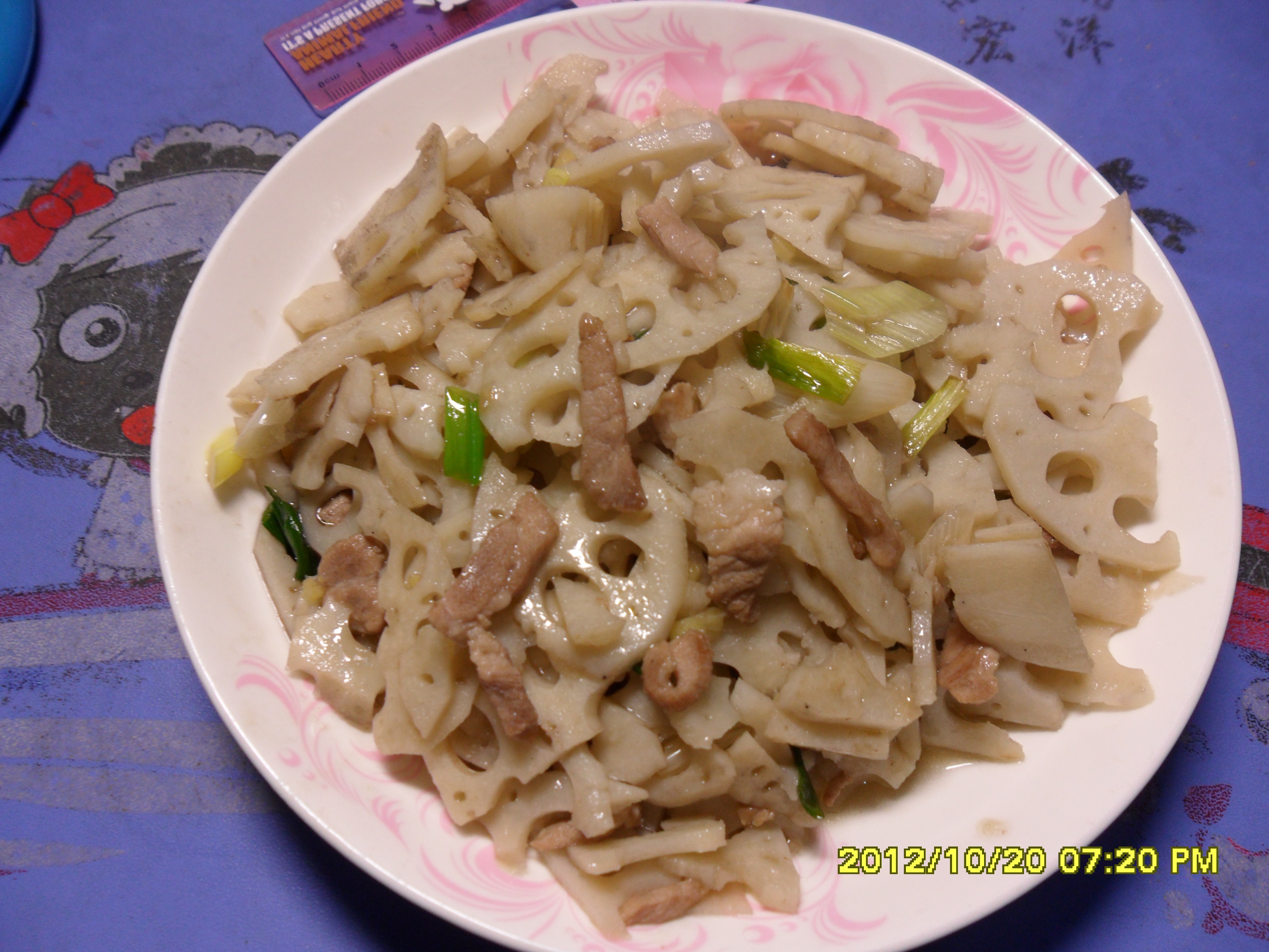 莲藕炒肉
