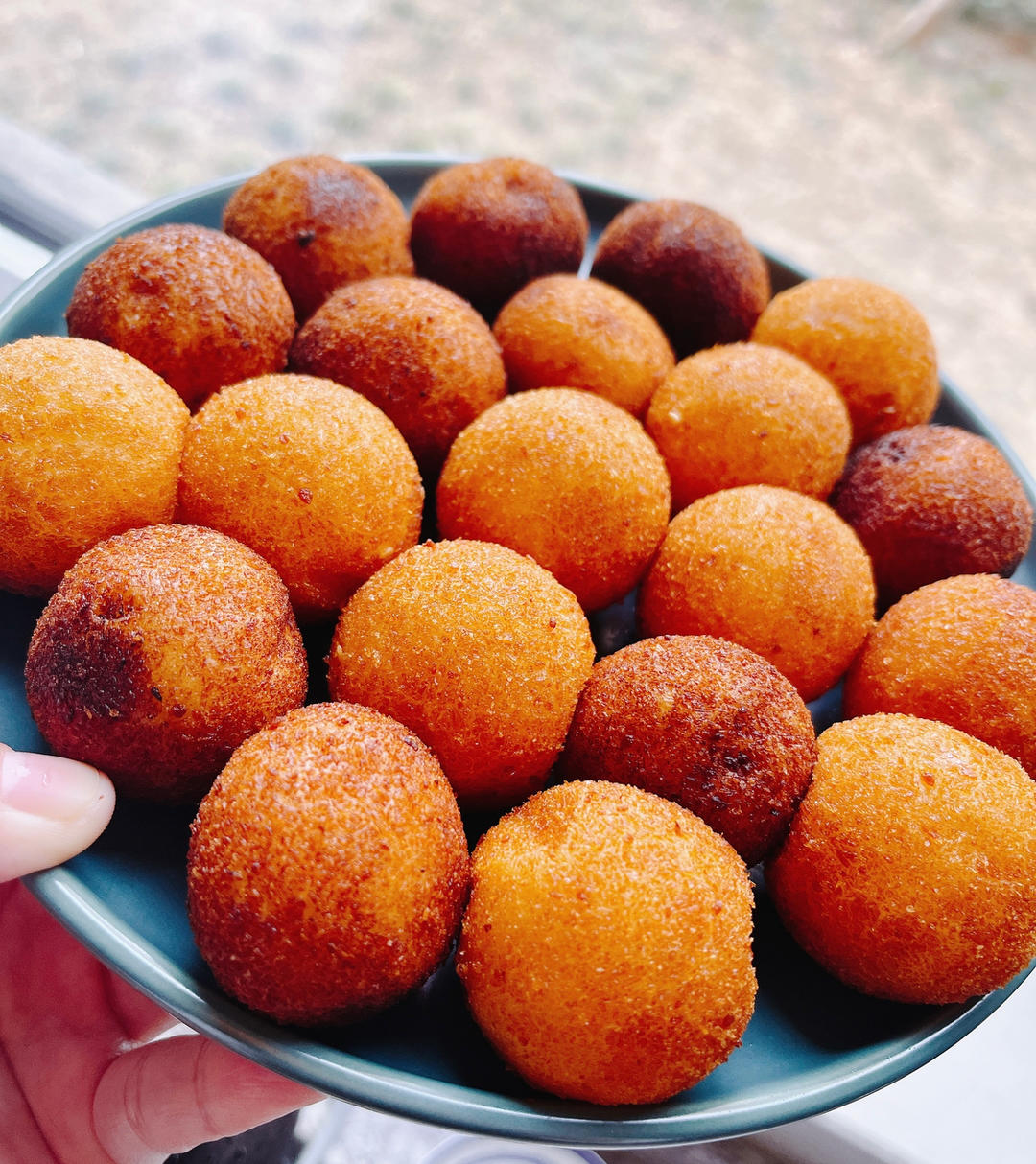 炸汤圆 超简单版（不用扎孔）