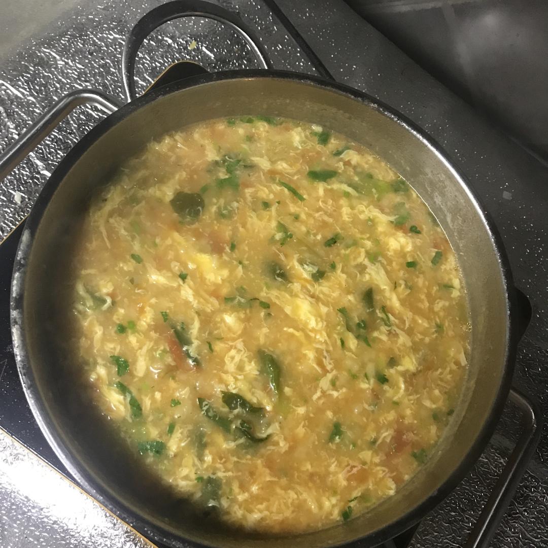 简单早餐-疙瘩汤