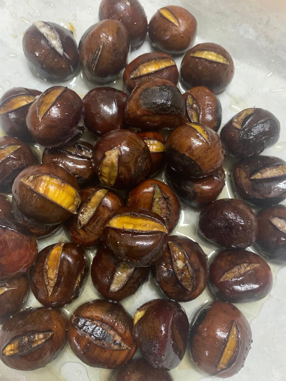 家庭烤箱糖炒栗子