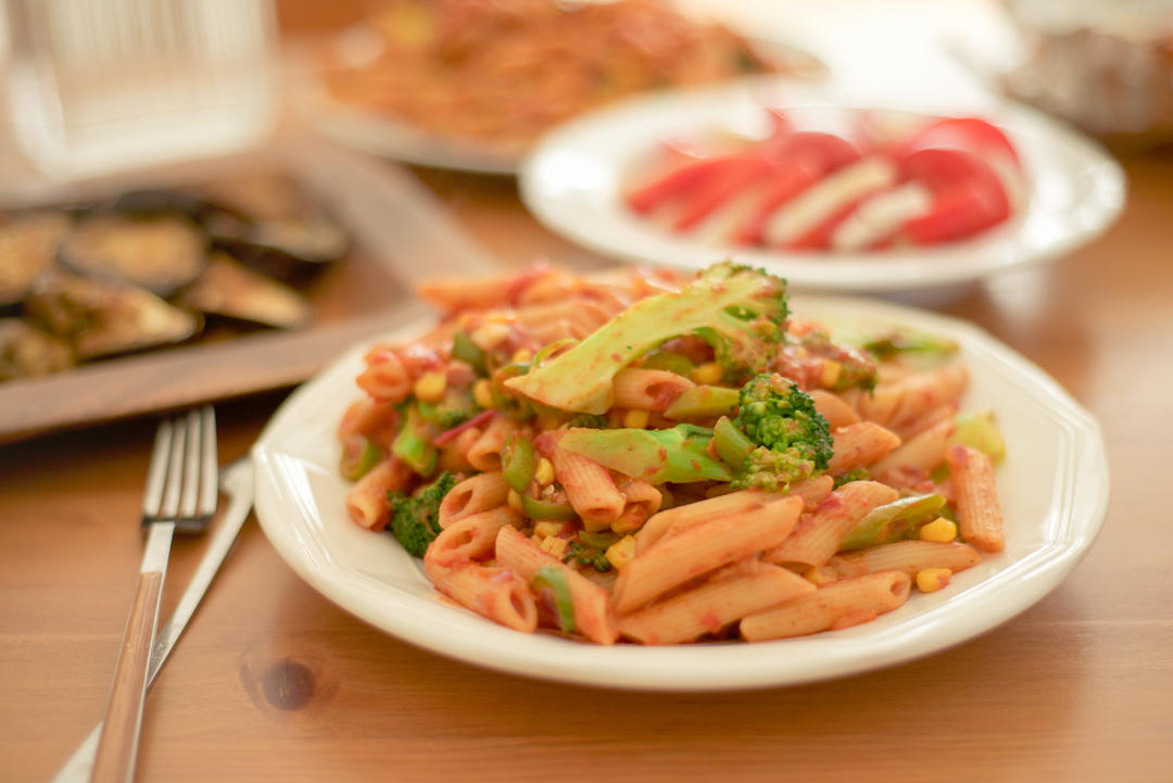 番茄肉酱意大利通心面