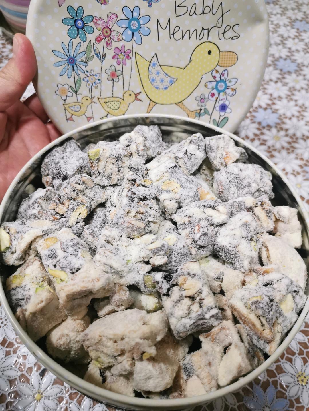 雪花酥（雪花饼，牛轧奶芙，奶酥）