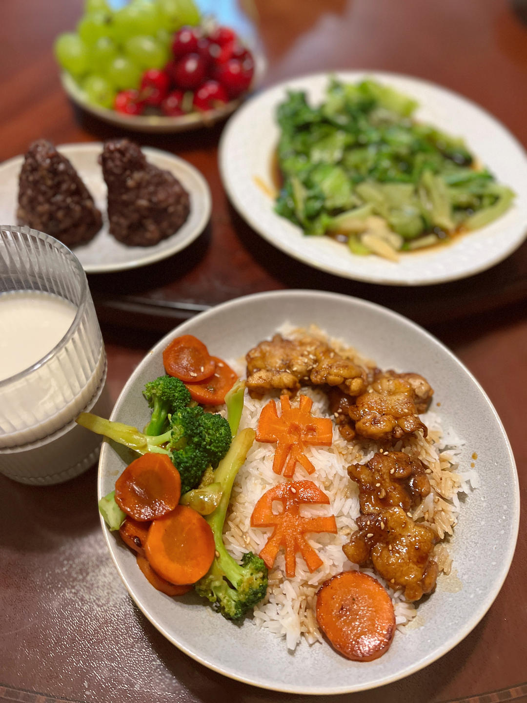 照烧鸡腿饭