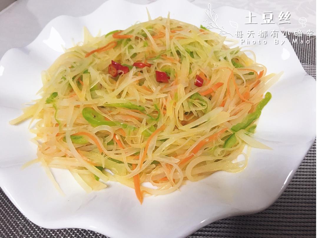 厨师长教你：“如何正确切土豆丝”，家庭必备的硬核小技巧