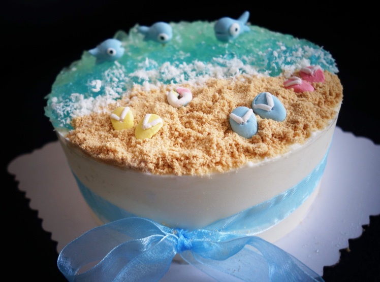 海洋酸奶慕斯蛋糕