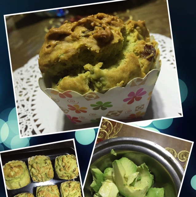 牛油果玛芬蛋糕（低糖低油）