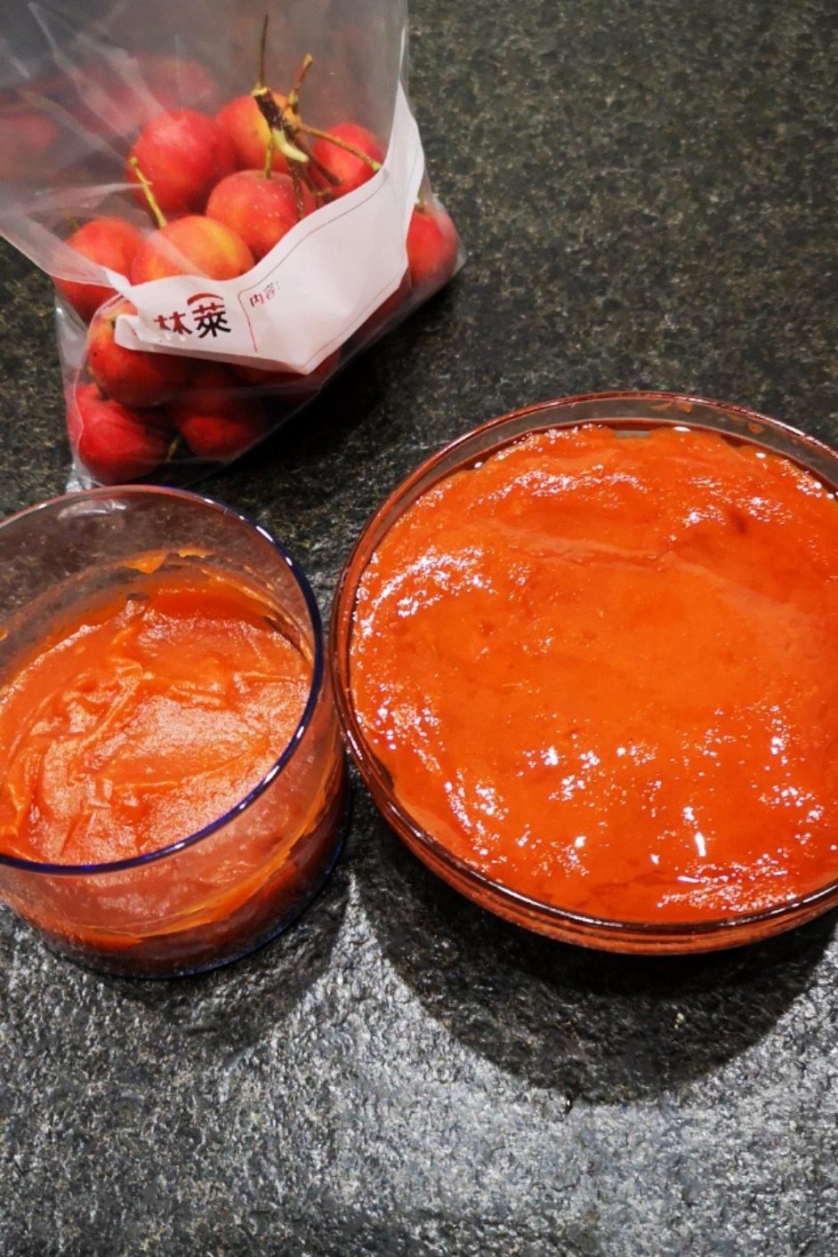 山楂糕－山楂酱（附果丹皮做法）