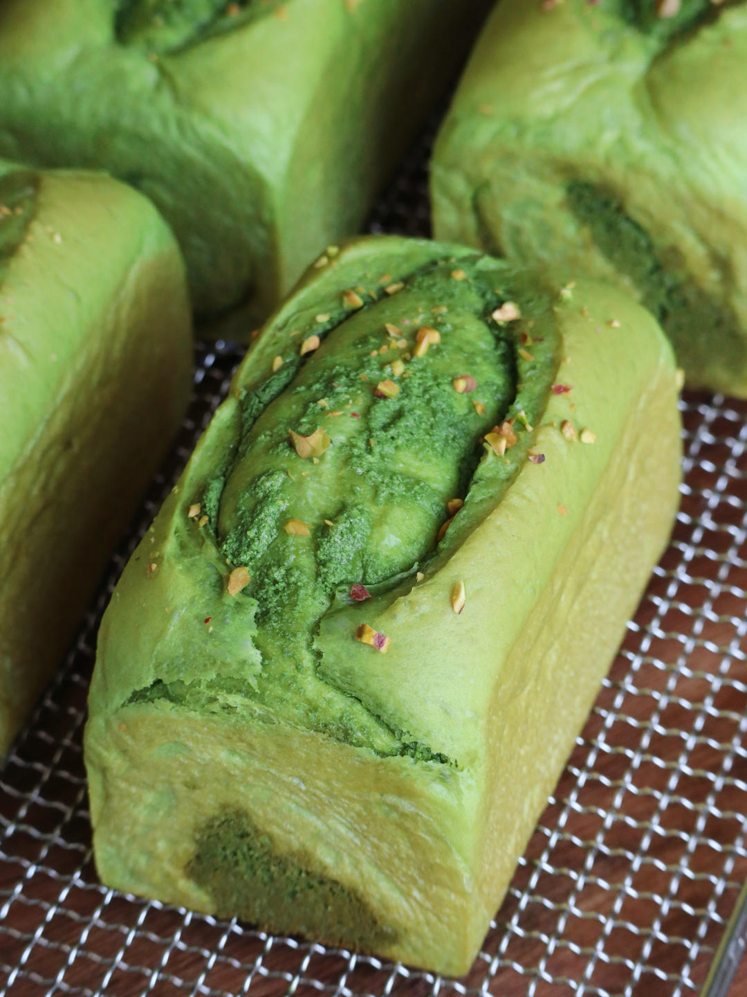 好好吃、好好吃的双倍开心果酱吐司