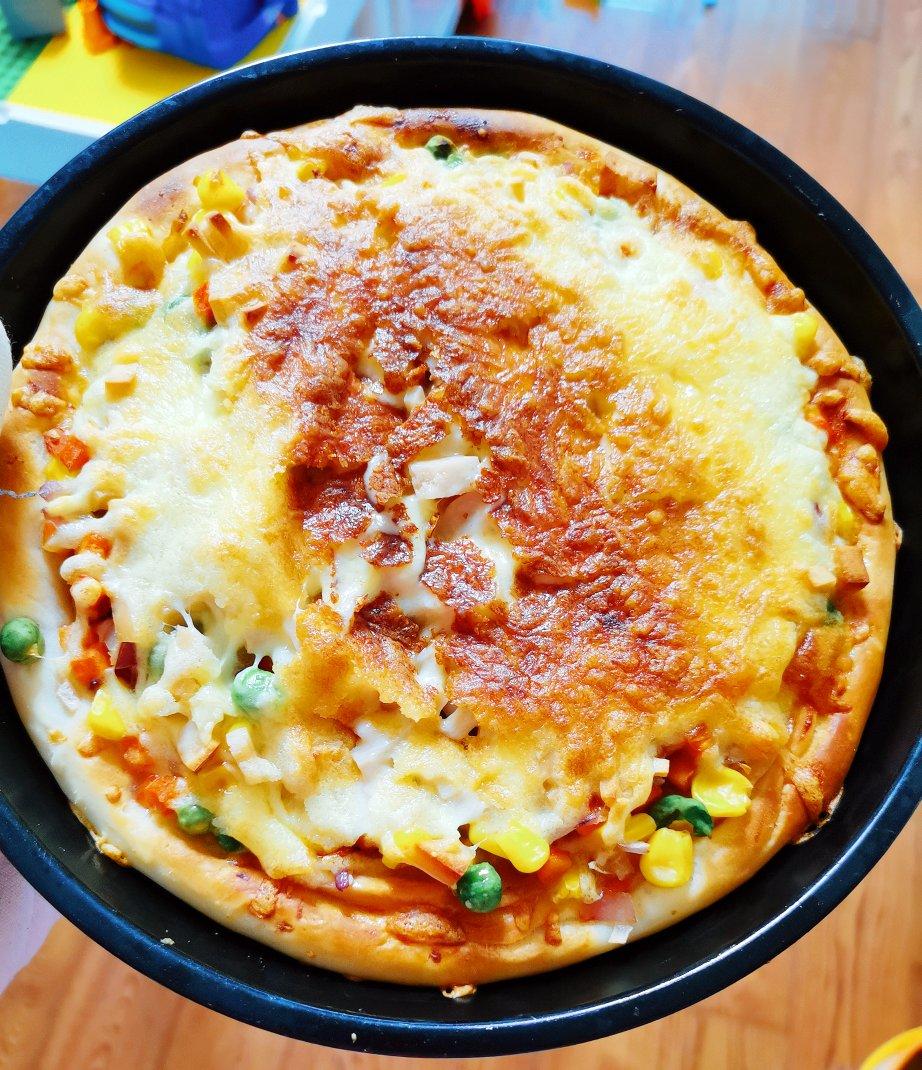 9寸家庭田园披萨【北鼎烤箱食谱】