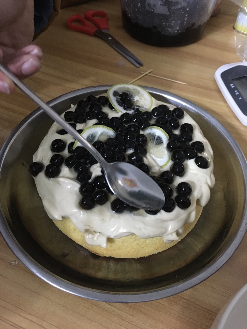 《Tinrry+》波波奶茶爆浆蛋糕（6寸配方）
