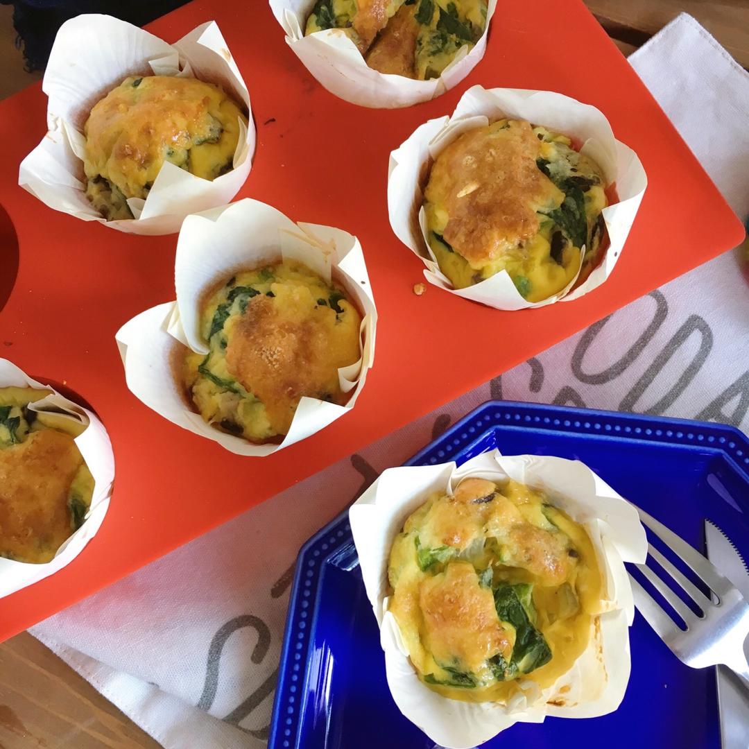 早餐鸡蛋杯cupcake Frittata