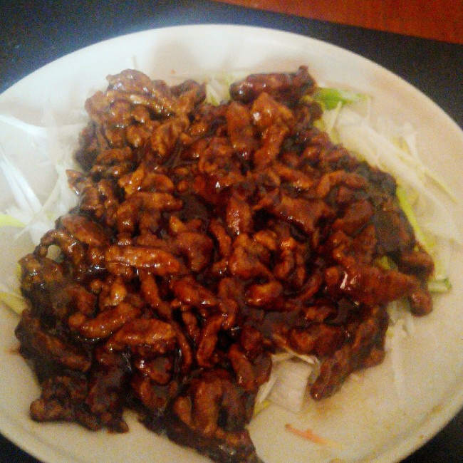 京酱肉丝