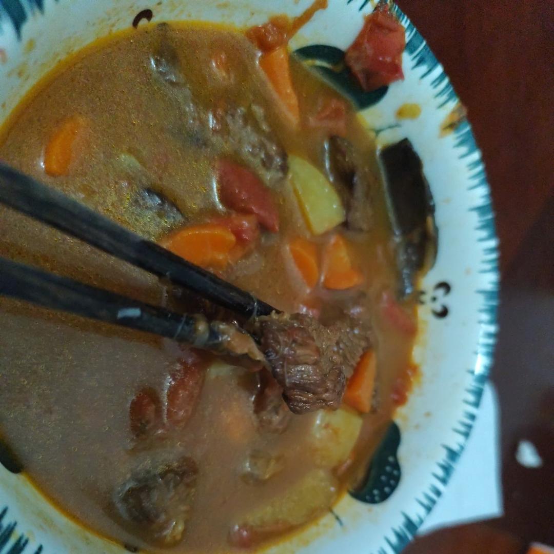 番茄土豆炖牛腩