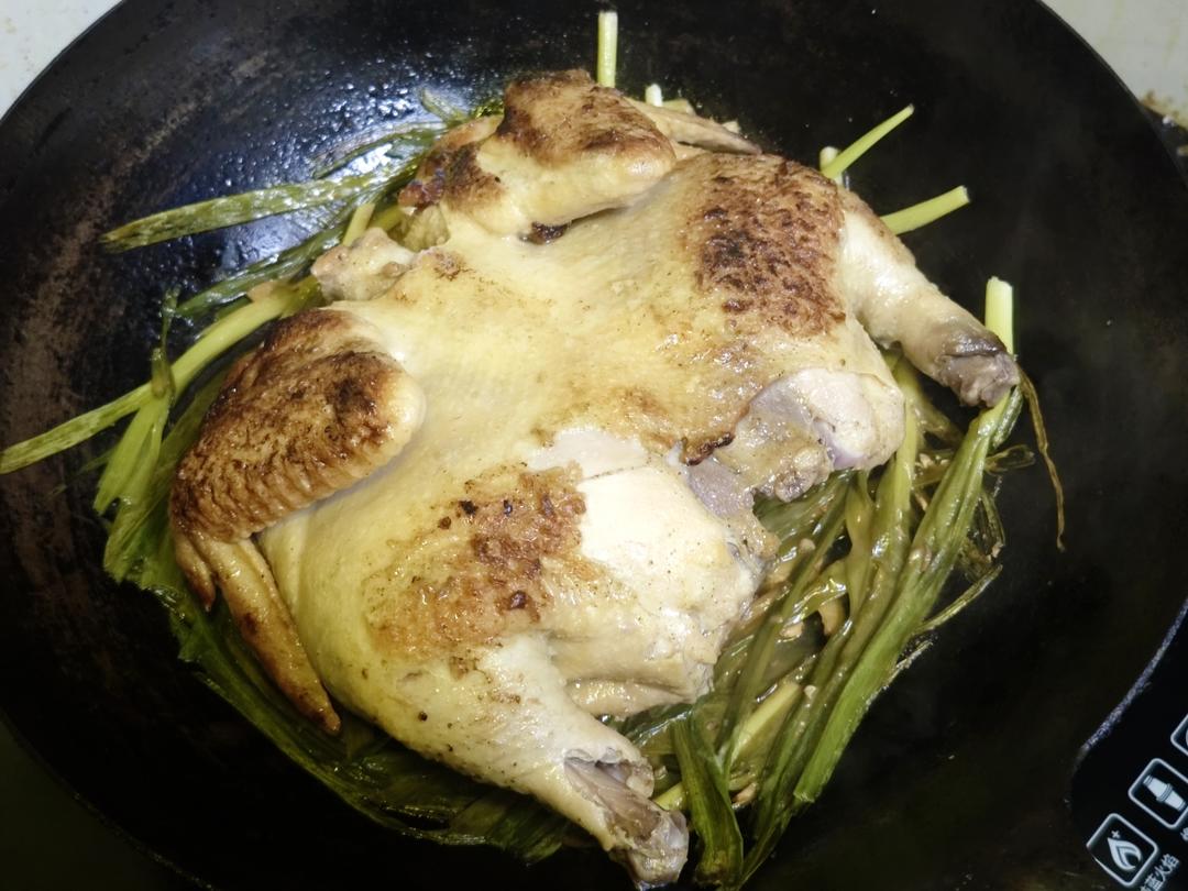 姜葱油气鸡，30分钟搞定，鸡这样做太香了！