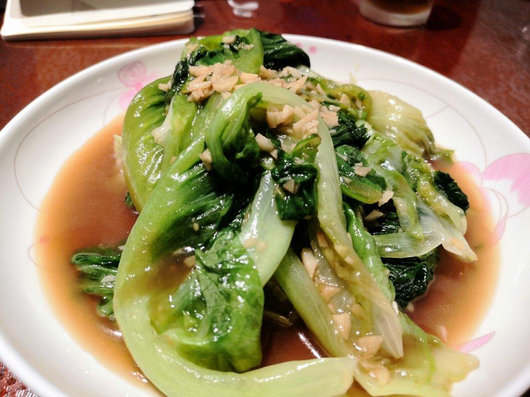 蚝油生菜（翠绿及摆盘秘诀）