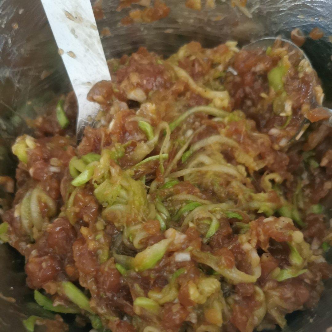 西葫芦猪肉馅饺子