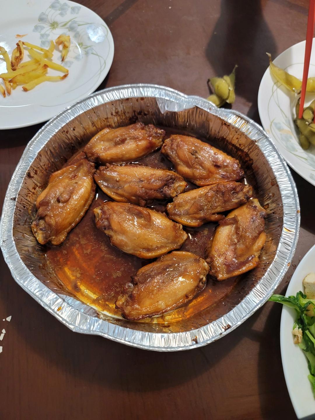 空气炸锅+鸡翅！完美结合的好吃