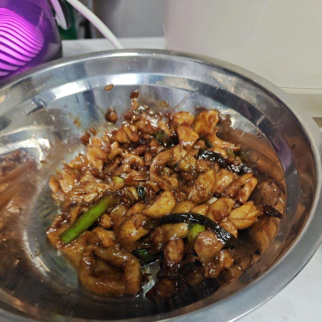 葱烧鸡腿肉