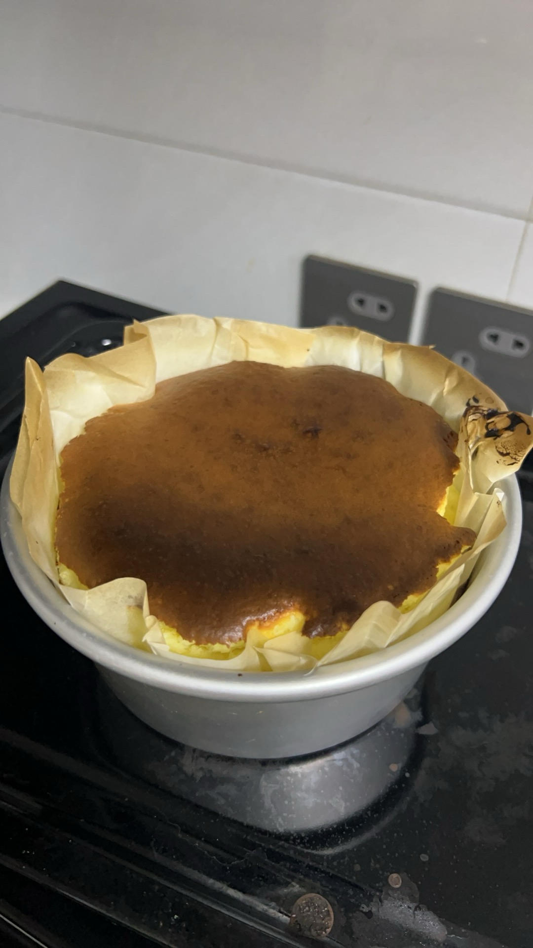巴斯克芝士蛋糕『最简单的蛋糕』零失败🔥芝士控