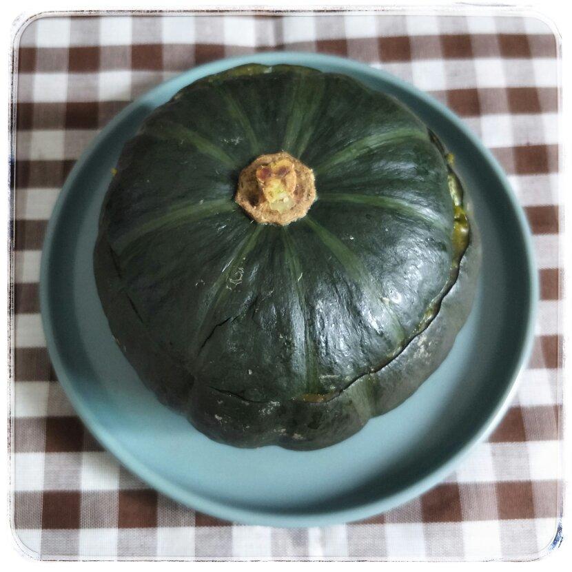 南瓜蒸蛋羹（金屋藏娇）