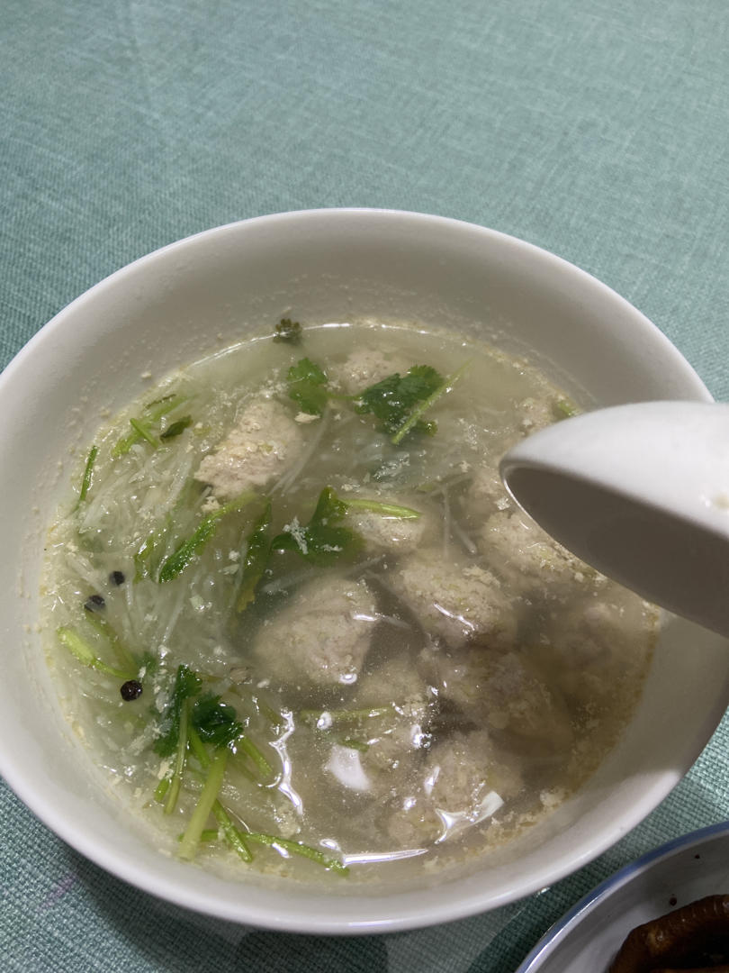 暖心又暖胃❗️萝卜粉丝丸子汤❗️冬天就爱喝这汤