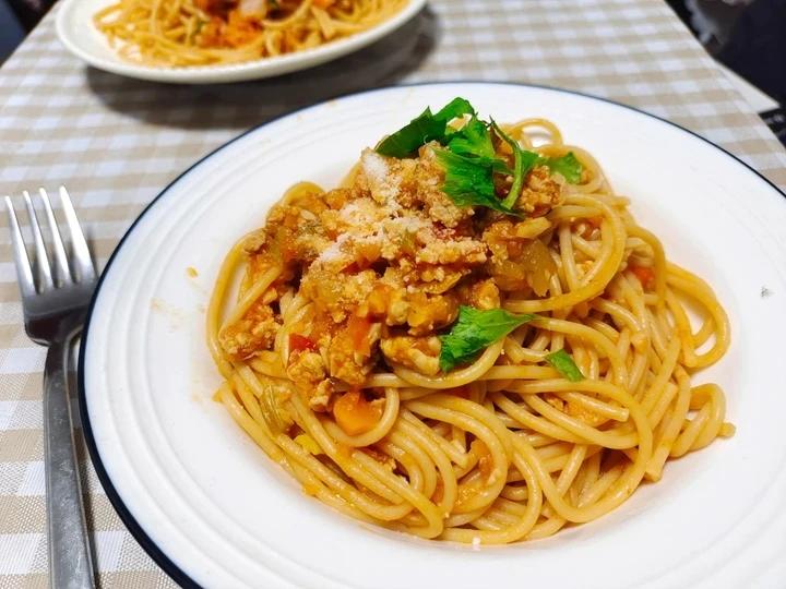 番茄肉酱意面