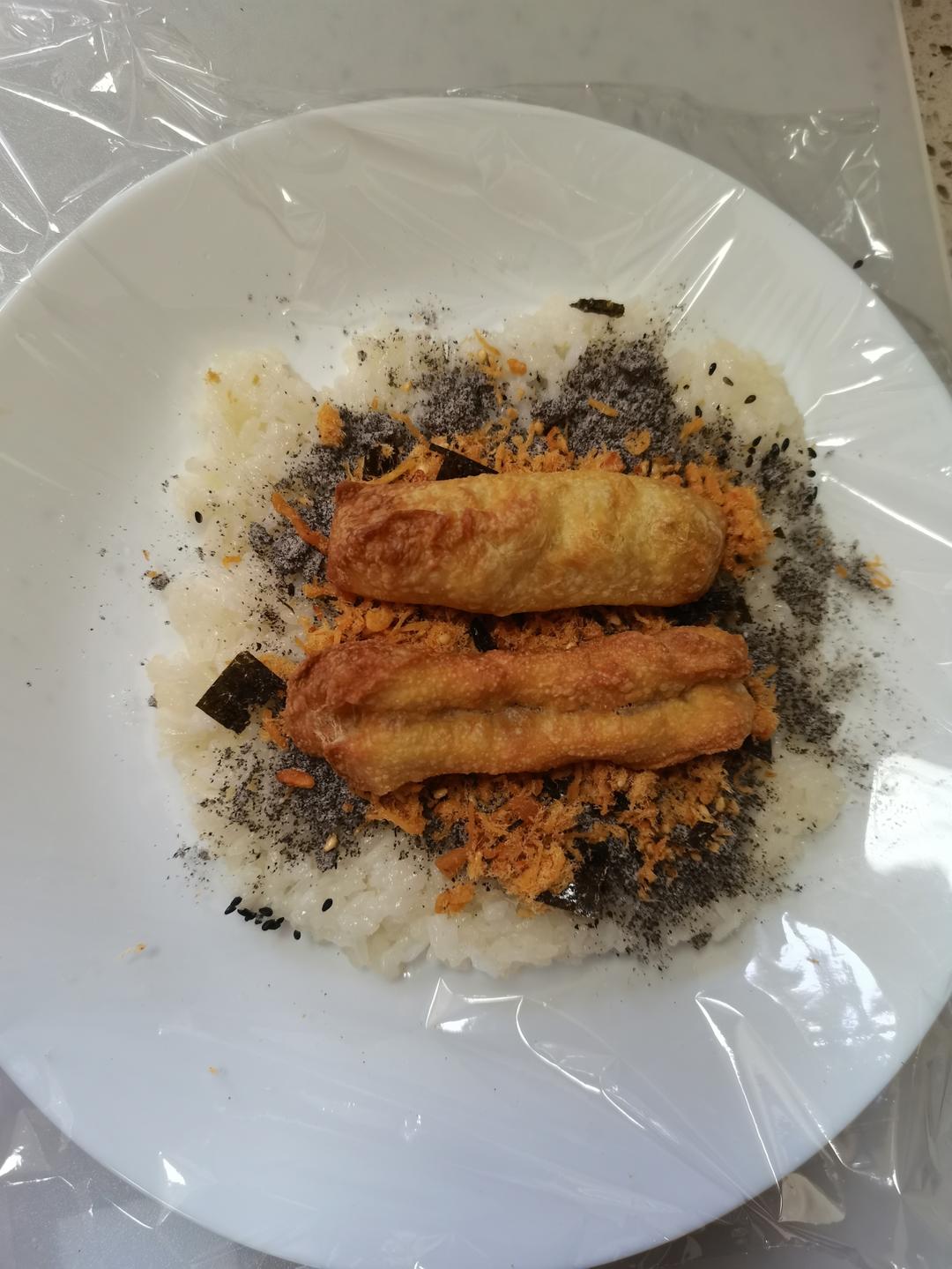 黑米栥饭团（有甜/有咸）