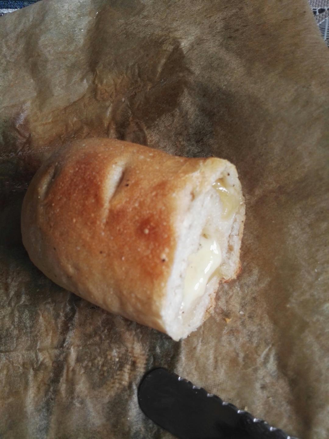 法式脆皮培根面包