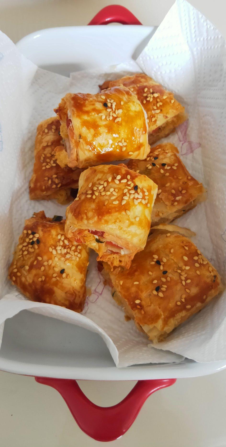 香酥火腿肉松卷