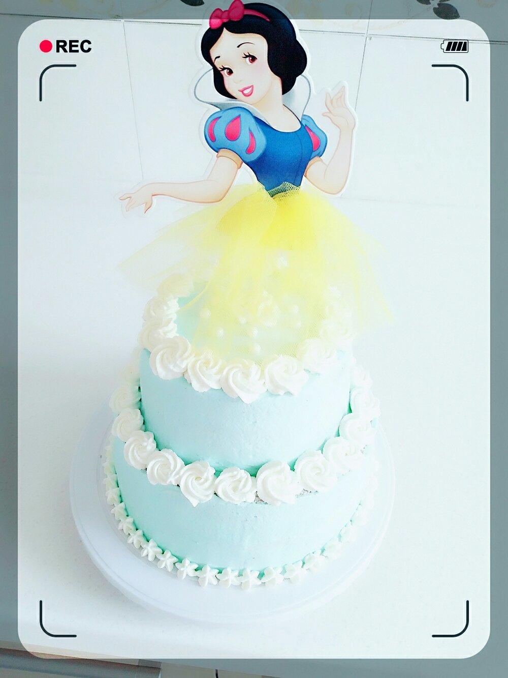 白雪公主生日蛋糕