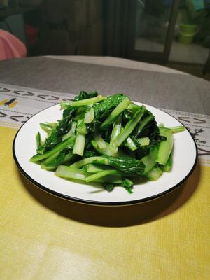 清炒小白菜的做法 步骤4