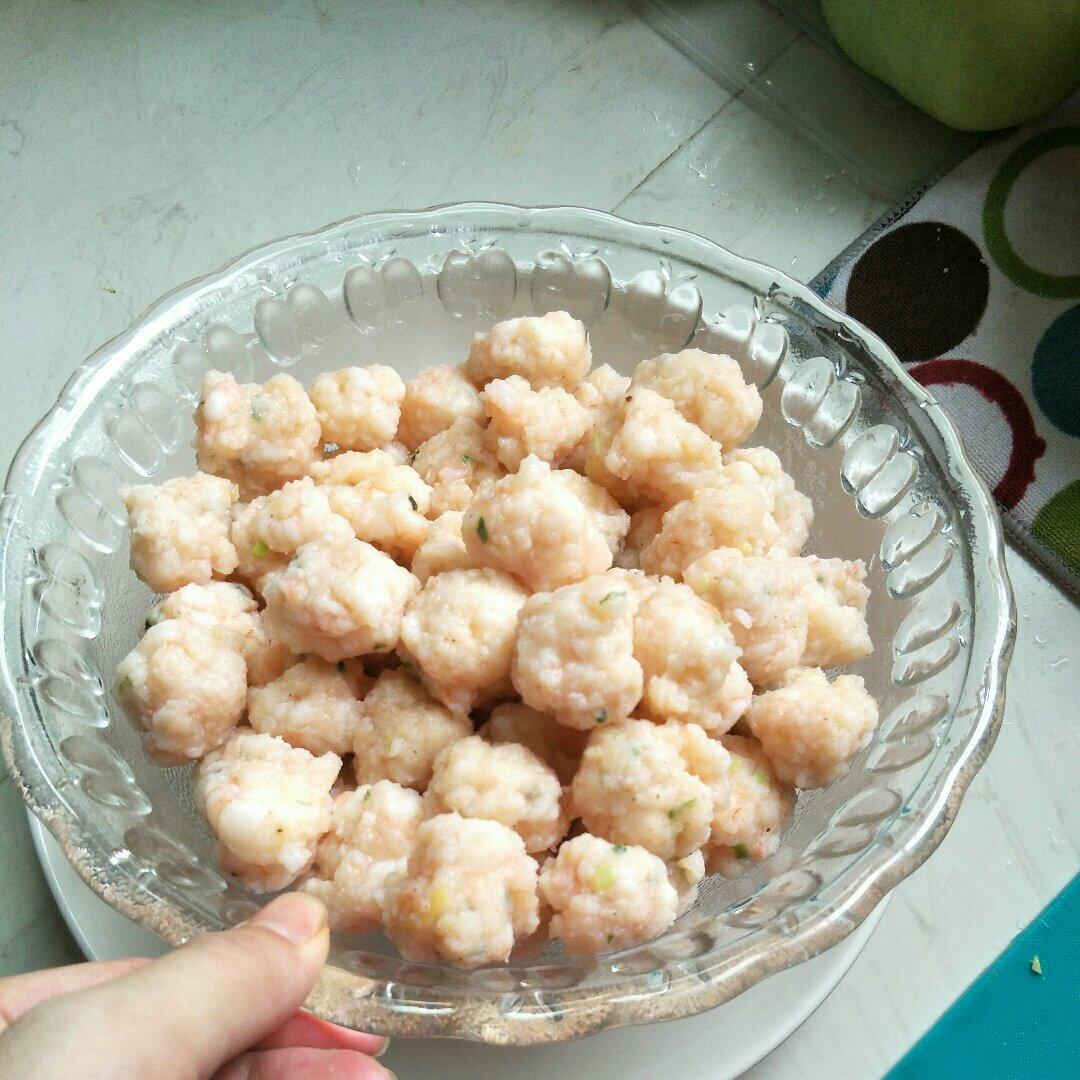 自制虾丸