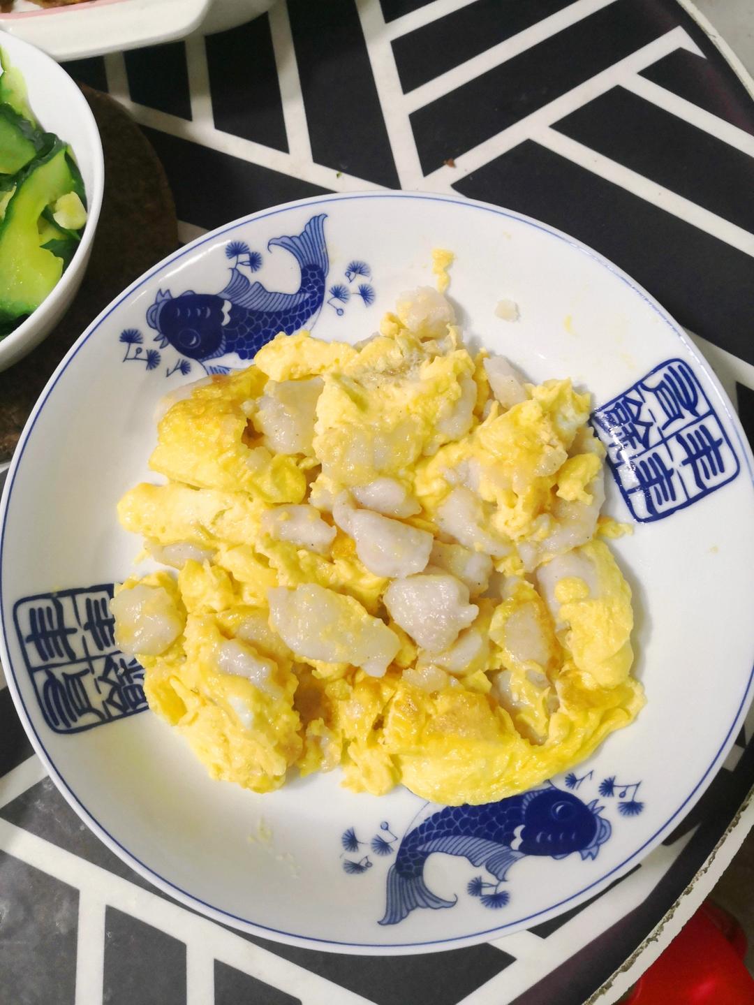 龙利鱼炒蛋