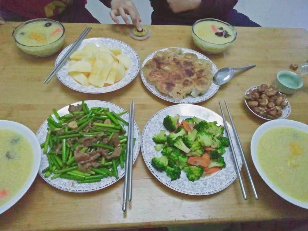 我家的美味晚餐