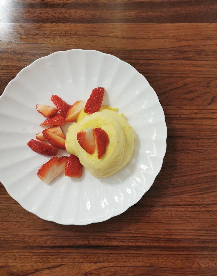 原味无油日式舒芙蕾厚松饼