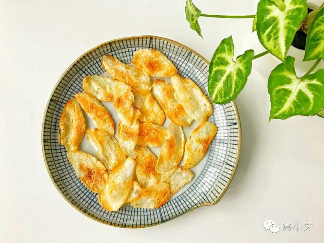 宝宝辅食：芋头脆片-健康营养，好吃停不下来，再也不需要惦记薯片了！18M+