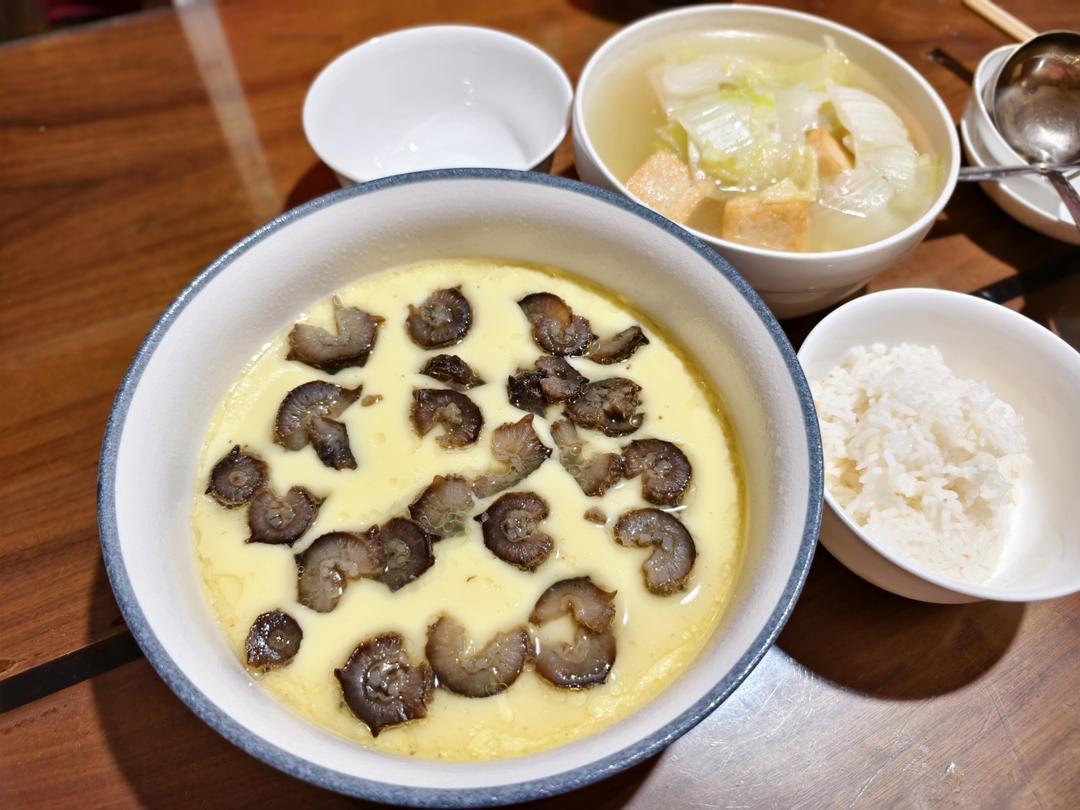 海参蒸蛋