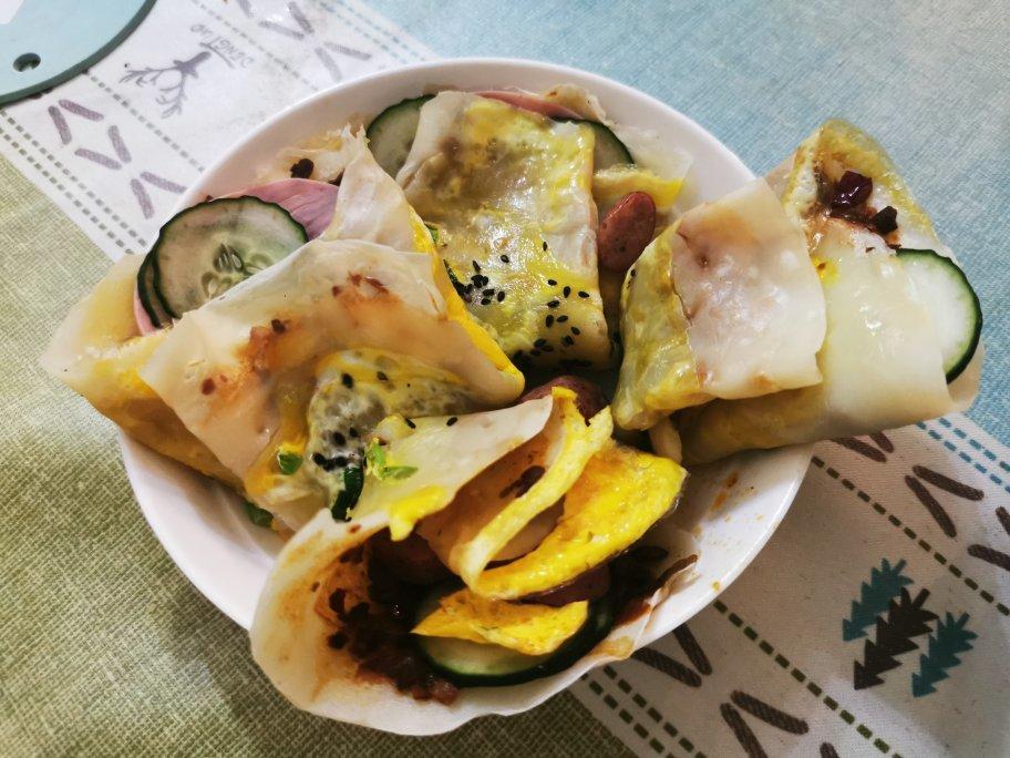 秒杀早餐摊不破皮大煎饼，步骤超详细