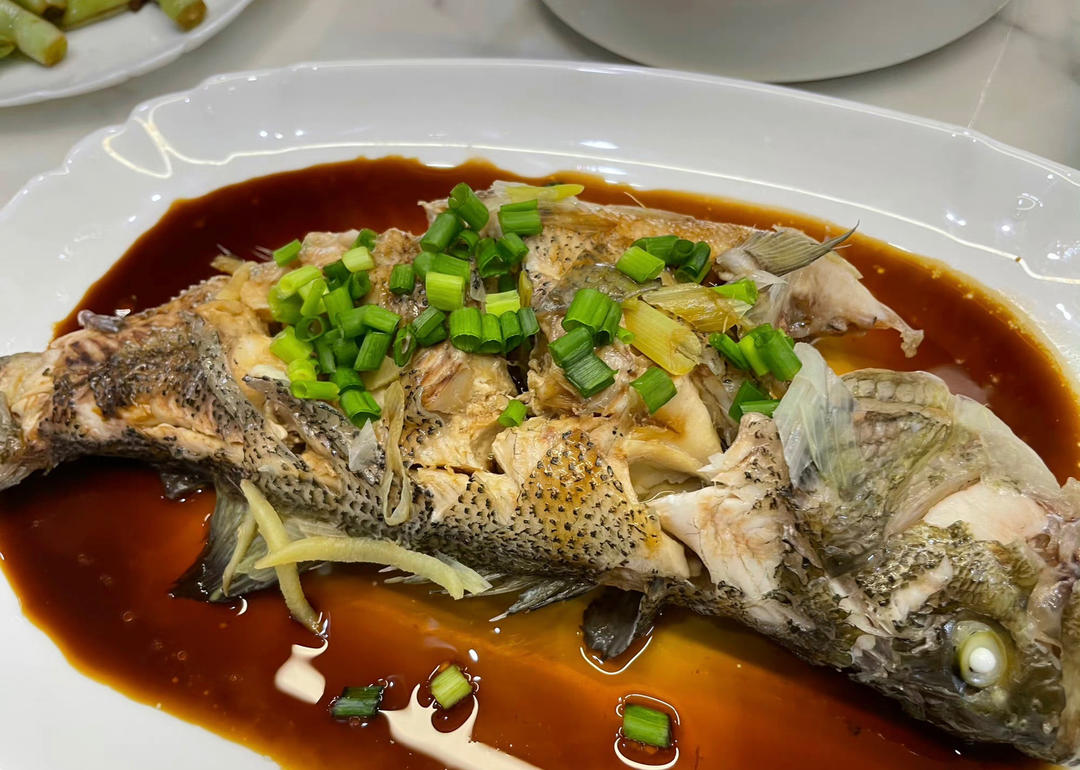 味好美青花椒蒸鲈鱼|鲜嫩美味