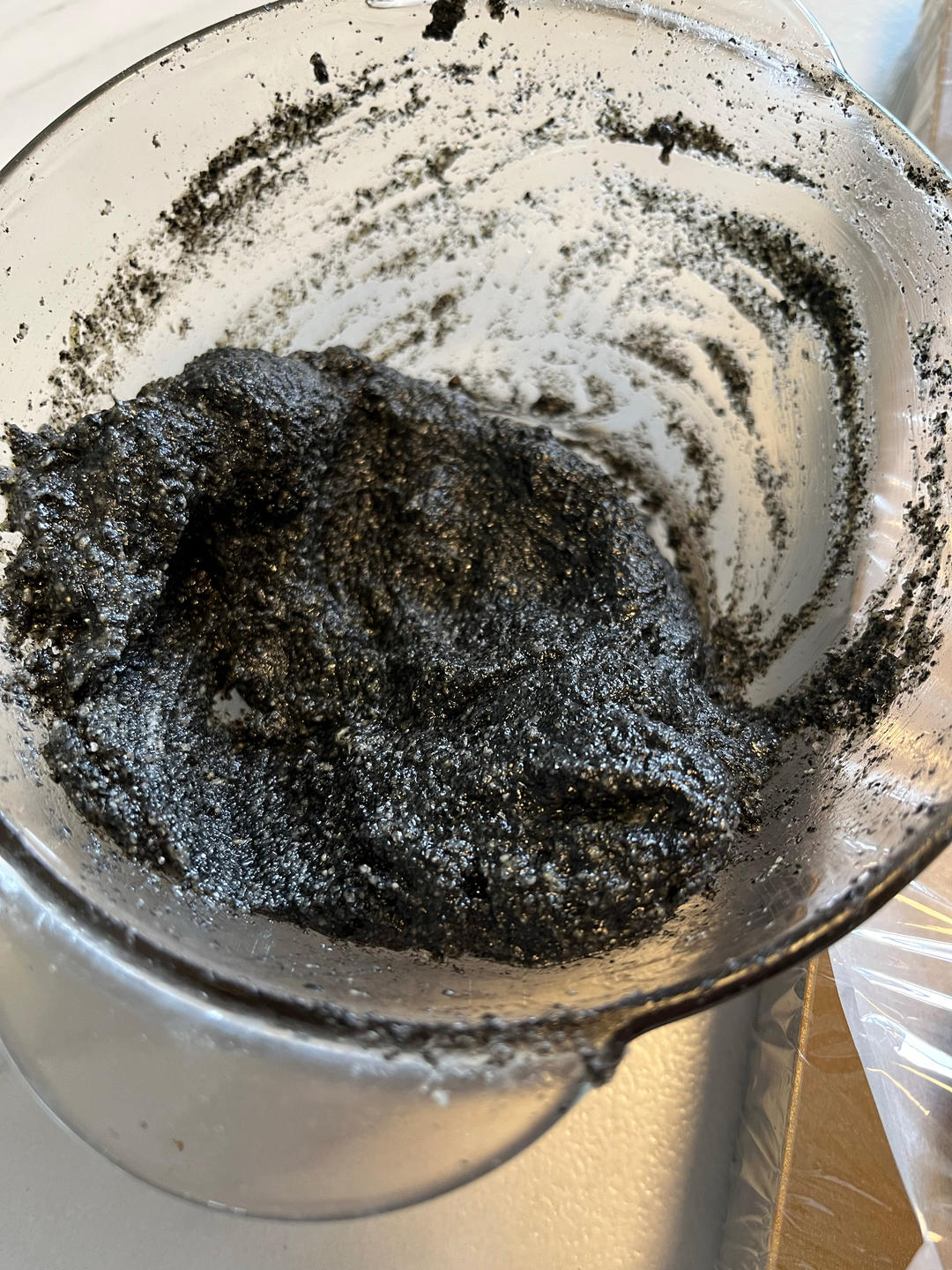 双倍黑芝麻奶酥贝果🥯一起吃养生贝果吧