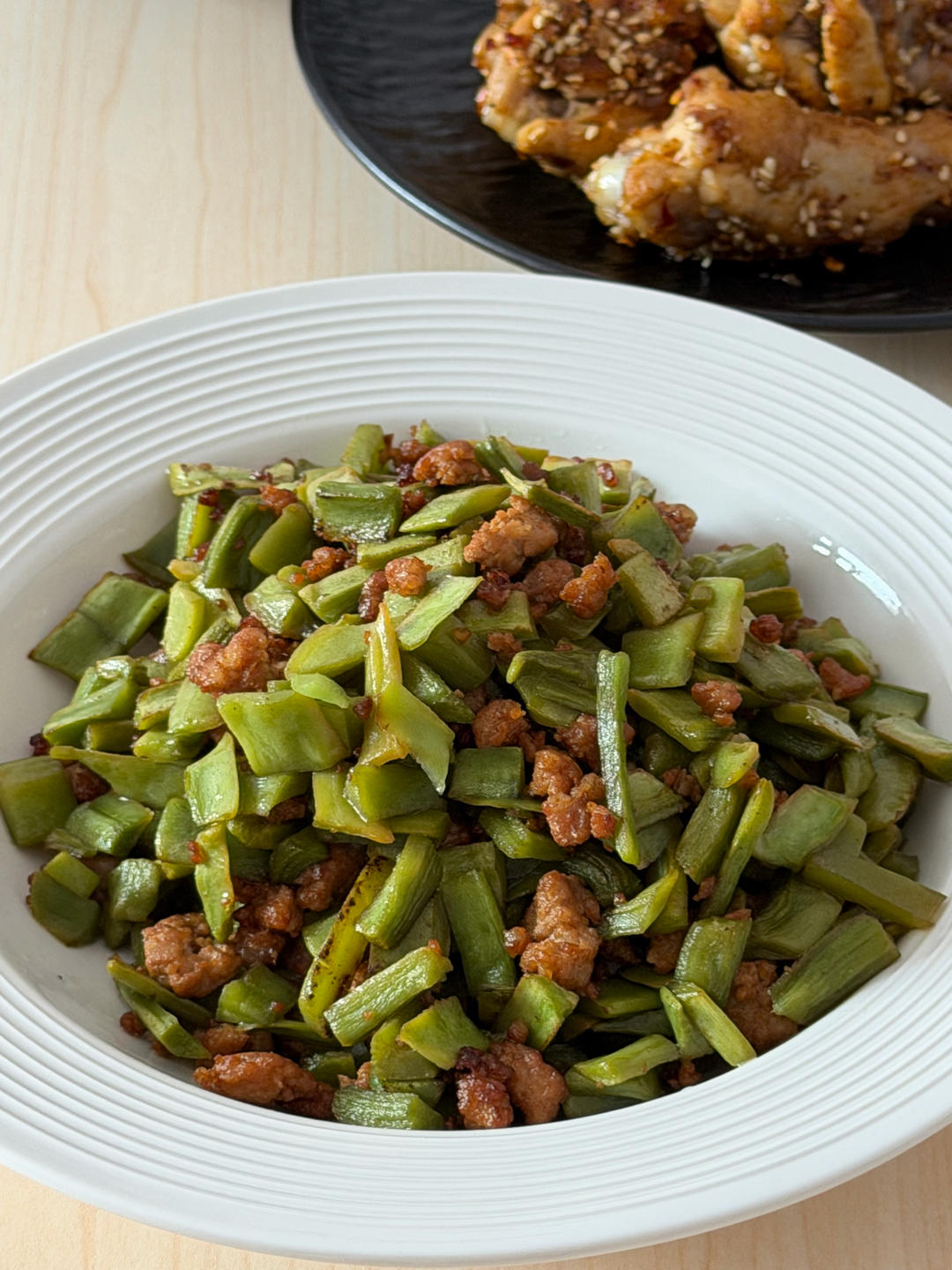 肉沫贡菜