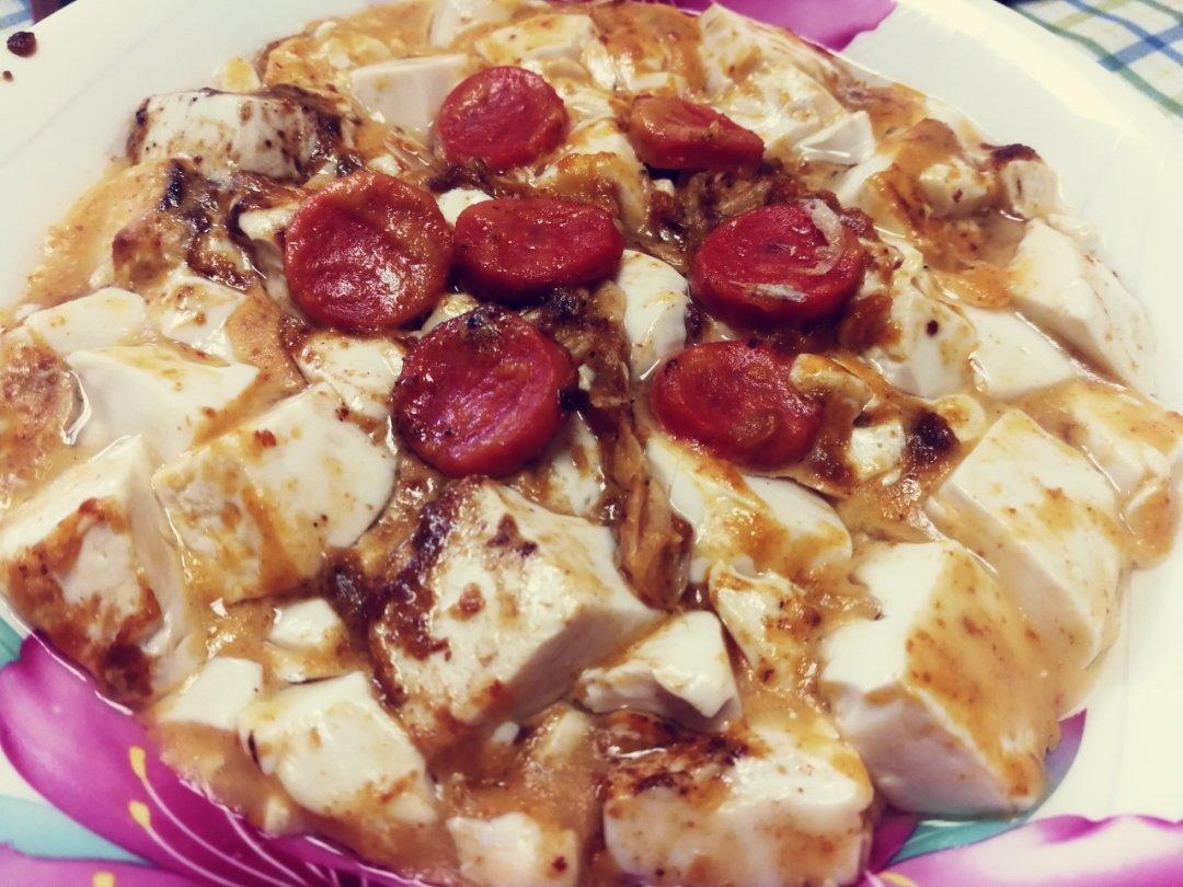 蟹黄豆腐（咸蛋黄版）