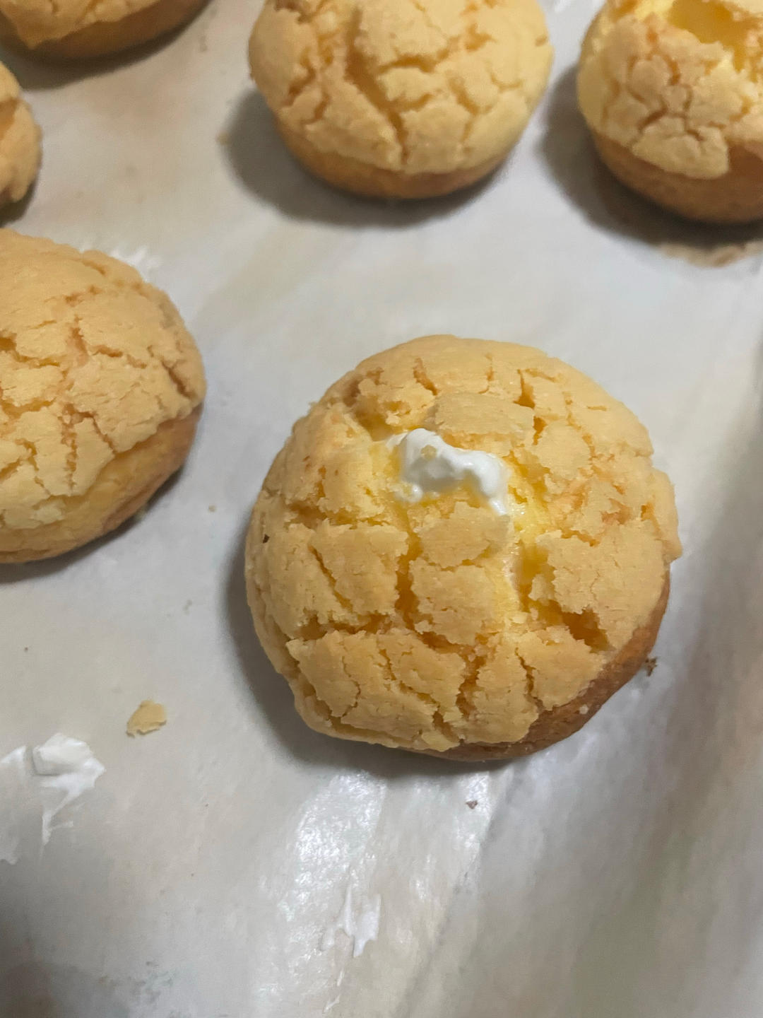 十分美味的酥皮泡芙